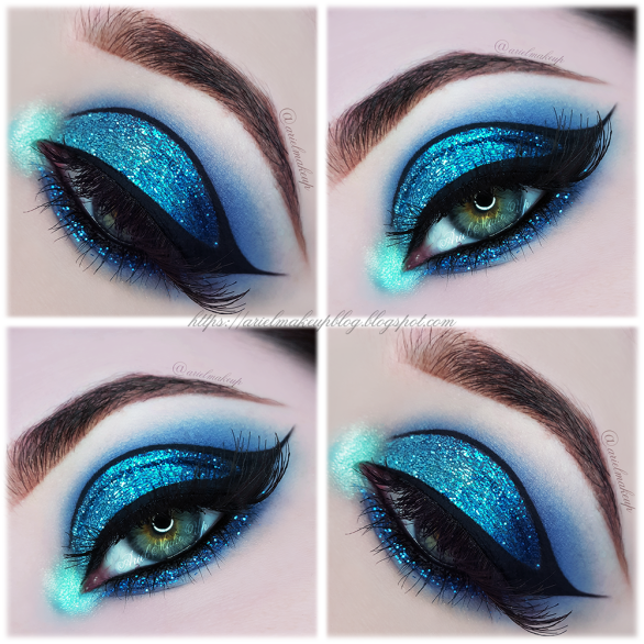 glittery_ocean_eyes_makeup_collage